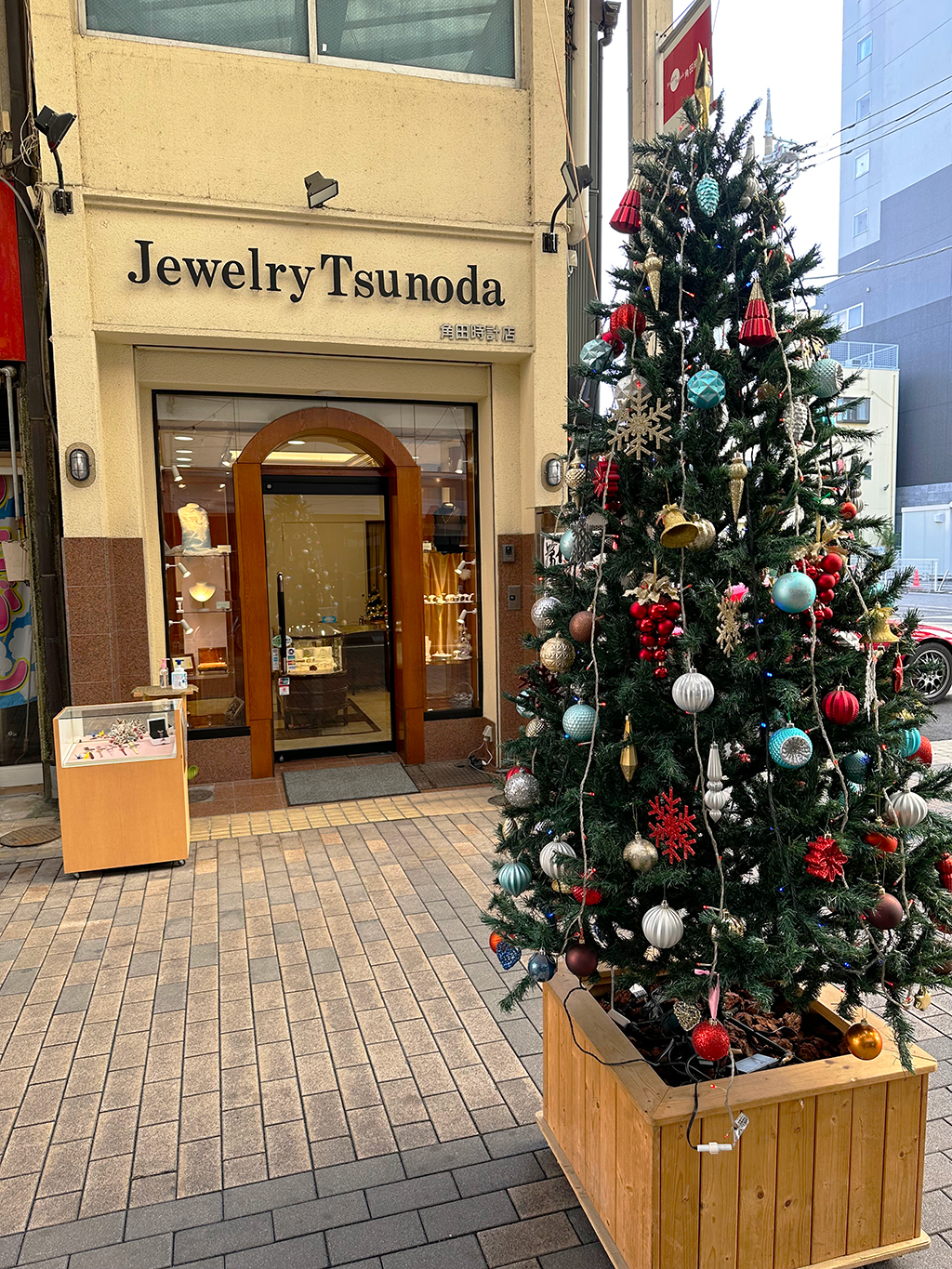 角田時計店の店舗外観